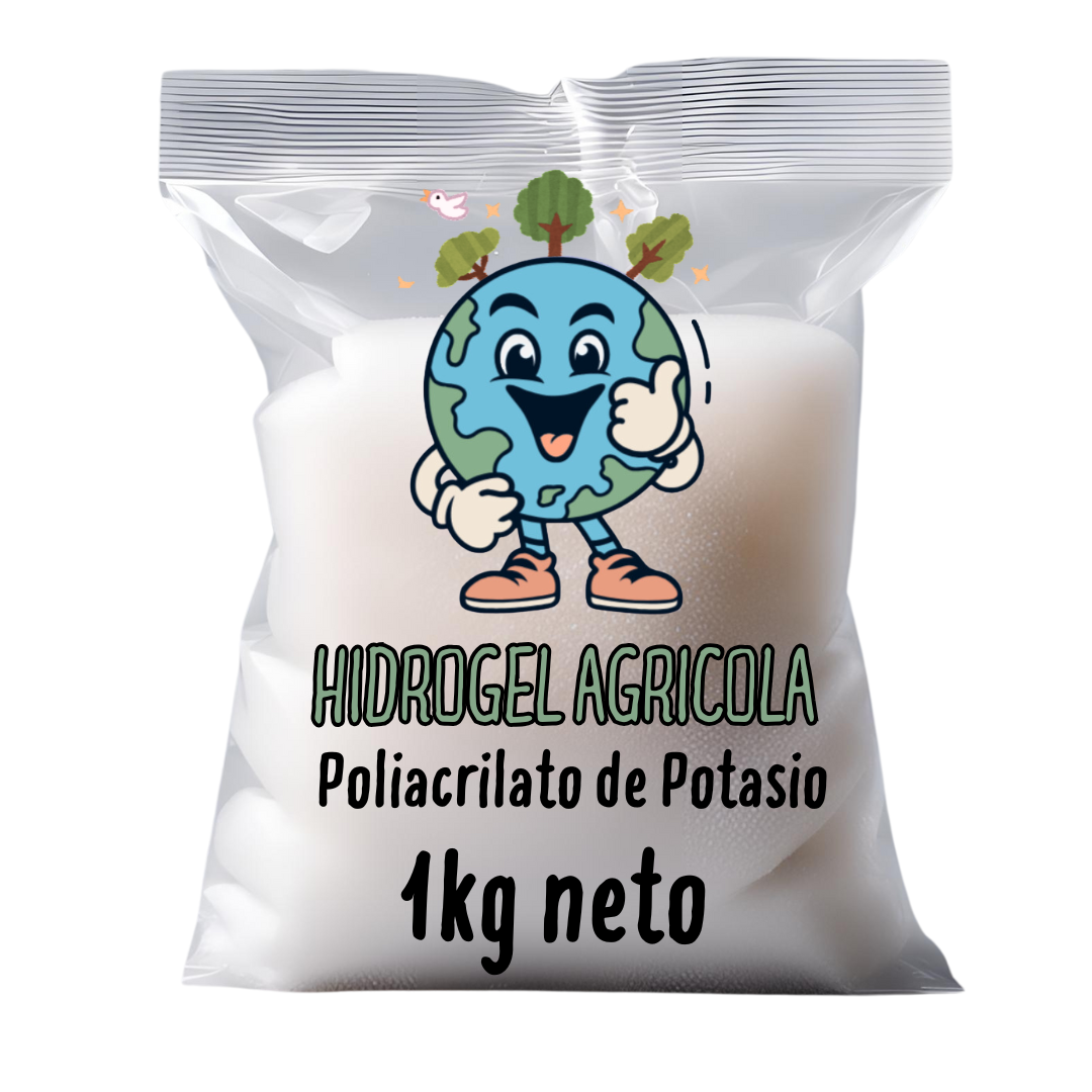 Hidrogel - Agua Sólida Riego Lluvia - 1 kg